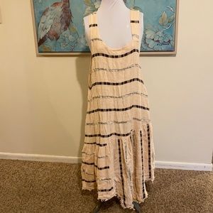 Free people asymmetrical woven dress large